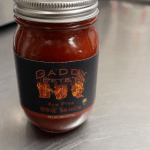 Bee Free BBQ Sauce Mason Jar